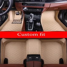 Автомобильные коврики для Audi TT MK2 MK3 5D Сверхмощный автомобиль-Стайлинг ковры коврики с облицовочными вставками(с 2005 года по настоящее время