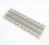 Crystal Breadboard 830 Point Solderless PCB Bread Board MB-102 MB102 With color bar Test Develop DIY 16.5*5.5cm ► Photo 2/6