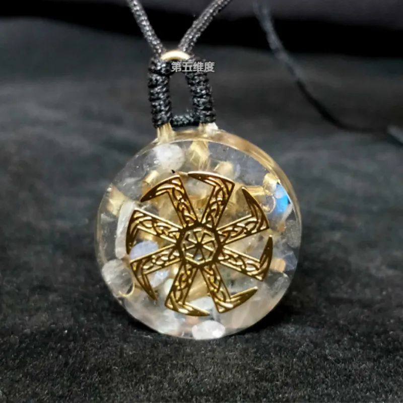 

Elite Orgone Crystal Correct Energy Pendant Healing Balancing Positive Energy Healthy Fortune Pendant Chakra Necklace For Women