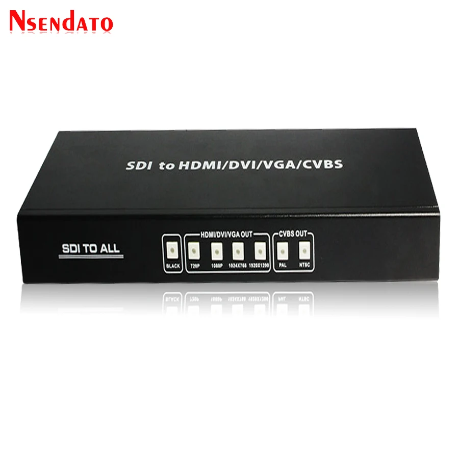 HD 3G SDI to HDMI VGA DVI вход CVBS всех скейлер конвертер R/L AV видео Siginal разветвитель