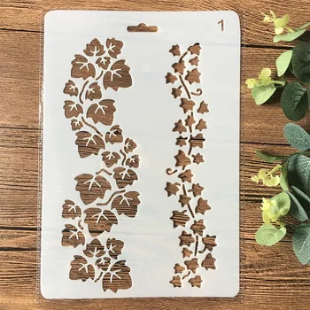 

26cm Leaves DIY Craft Layering Stencils Painting Scrapbooking Stamping Embossing Album Paper Card Template