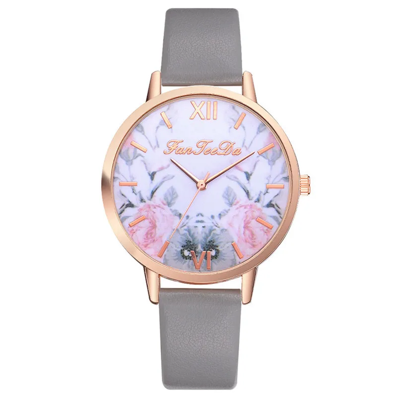 2018 Montre Femme Top Brand Luxury Women Watches leather band watch Analog Quartz Wrist Watch Clock relogio feminino J13#N (8)