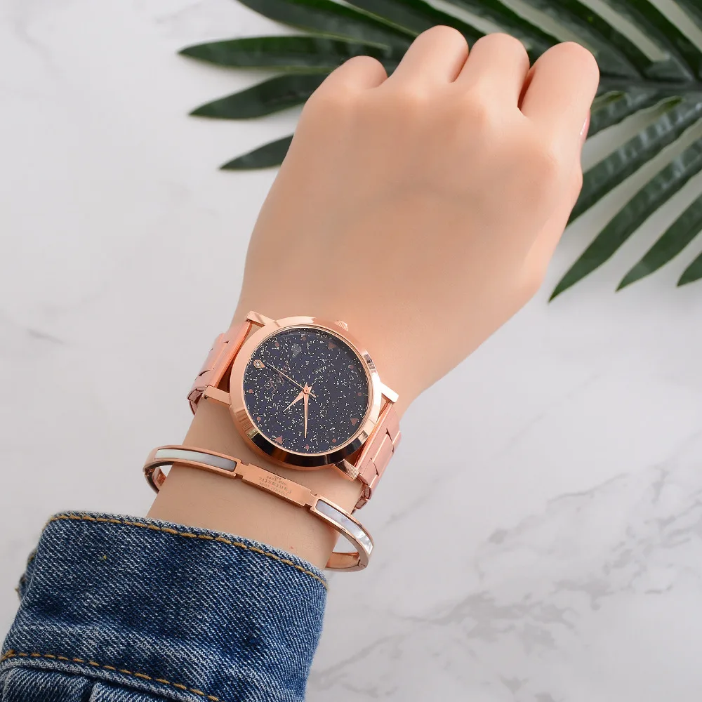 Luxury Brand Women Dress Watches Rose Gold Stainless Steel Fashion Ladies Wristwatch Star Quartz Clock Cheap Luxury Watches Luxury Brand Women Dress Watches Rose Gold Stainless Steel Fashion Ladies Wristwatch Star Quartz Clock Cheap Luxury Watches