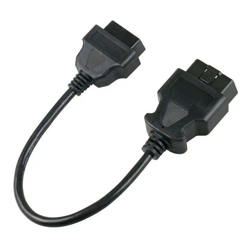 30 см автомобиля OBD OBD2 ELM327 кабель удлинитель для авто соеденитель Старт X431