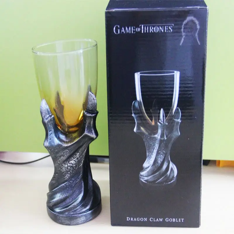 Halloween Claw Wine Glass Resin Dragon Claw Cup Creative Cup Goblet For KTV Bar Cafe Drinkware