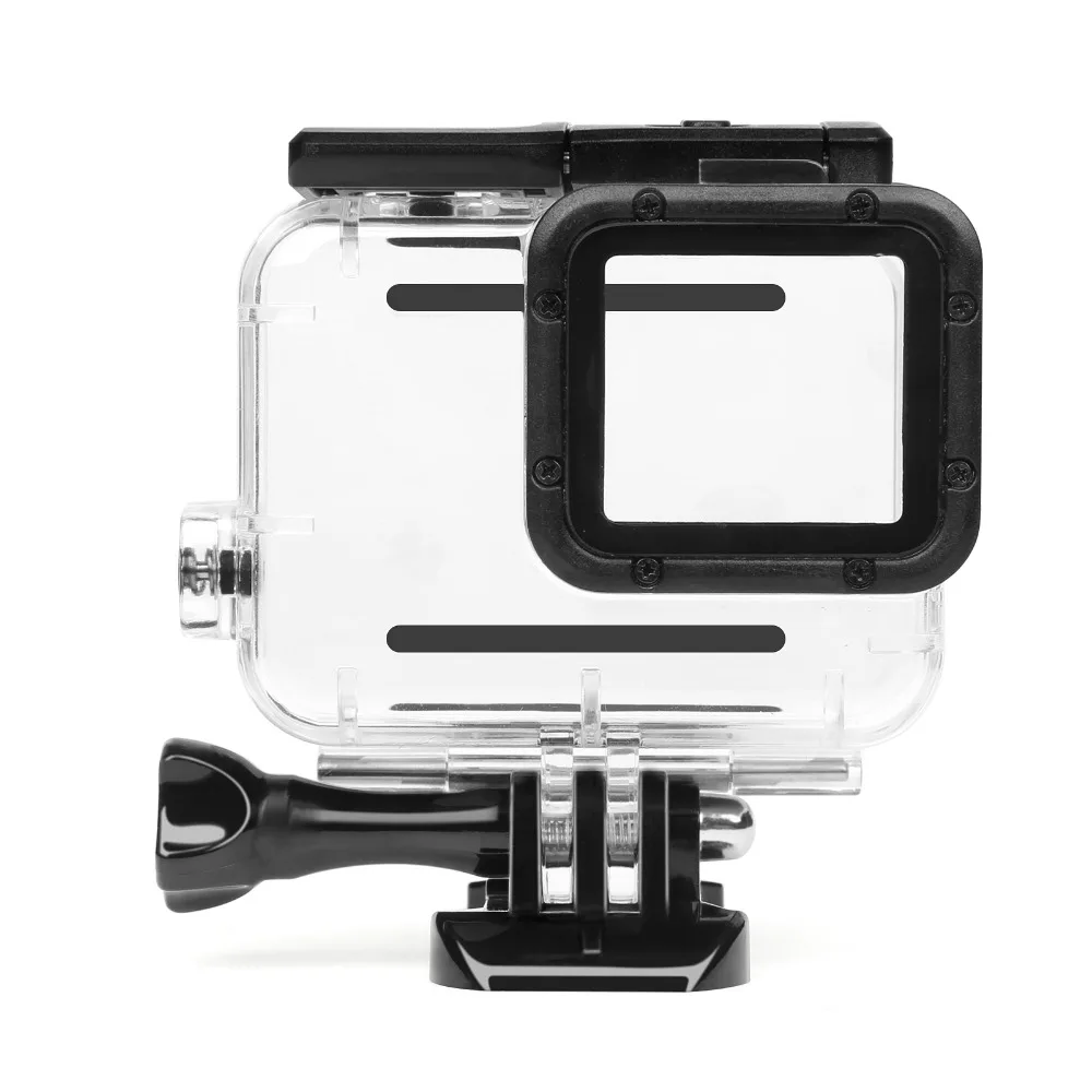 SHOOT 45m Waterproof Case for Gopro Hero 5 6 Black Edition Camera with base Mount Protective HERO 5 6 Case Go Pro Accessories