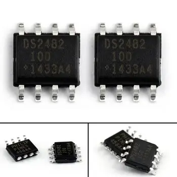 

10 pcs/lot New For DS2482 DS2482S-100 DS2482S-100+ DS2482-100 SOP-8 Single-Channel 1-Wire Master