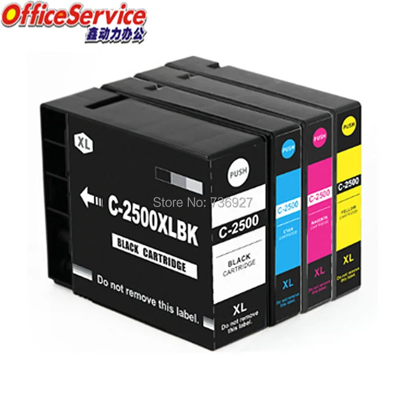 Compatible ink cartridge for PGI 2500 PGI2500 2500xl for Canon, MAXIFY