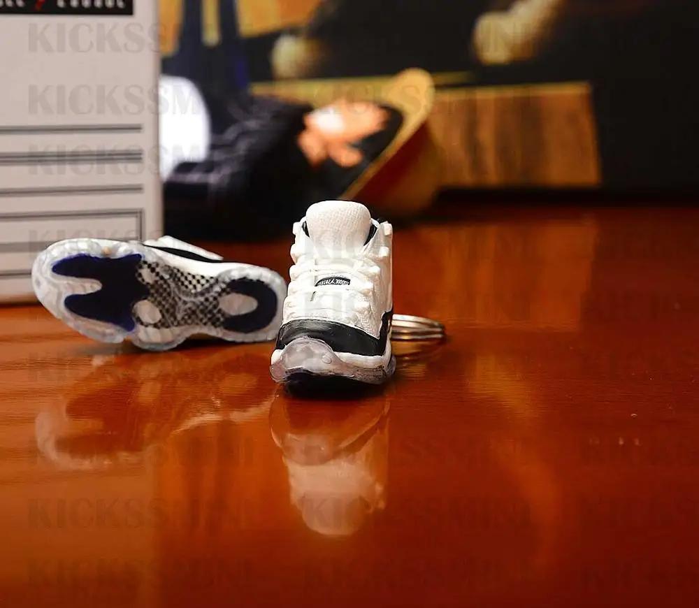 Фабрика Китая рекламные подарки дропшиппинг ручной работы AJ11 concord 1/6 весы 3D Мини кроссовок Кукла аксессуар