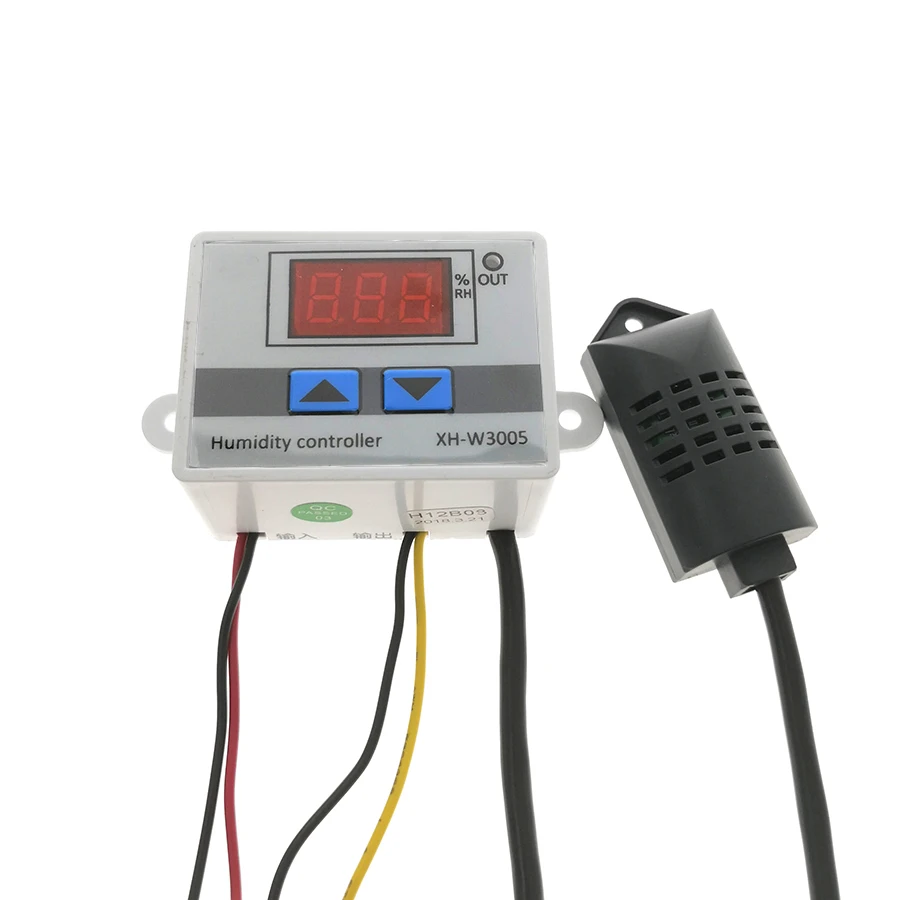 12V 24V 220V Digital Humidity Controller hygrostat Hygrometer Humidity Control Switch regulator 0~99%RH + Humidity sensor 12V 24V 220V Digital Humidity Controller hygrostat Hygrometer Humidity Control Switch regulator 0~99%RH + Humidity sensor