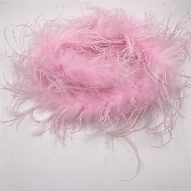 curly ostrich feather boas wholesale