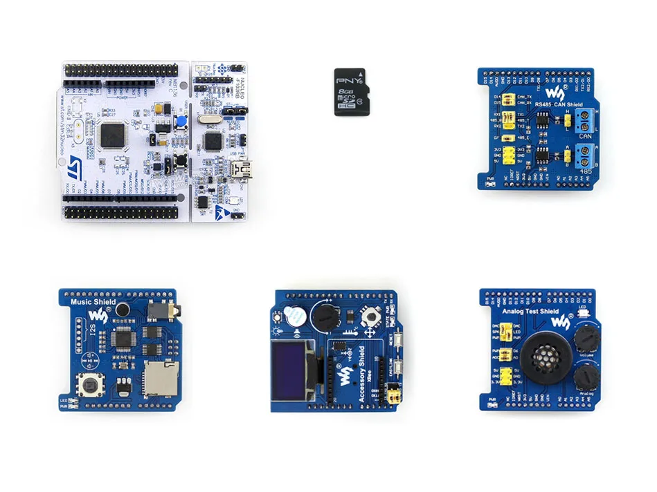 st nucleo boards.