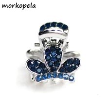 Morkopela 1,8 см Маленькие стразы заколка для волос винтажные женские заколки невидимки для волос Корона узор аксессуары для волос