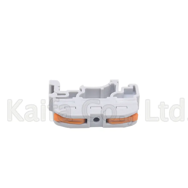 WAGO Type 222-412 222-413 222-415 Compact Wire Wiring Connector Conductor Terminal Block With Lever 0.08-2.5mm2 214 218 SPL-2 3 -