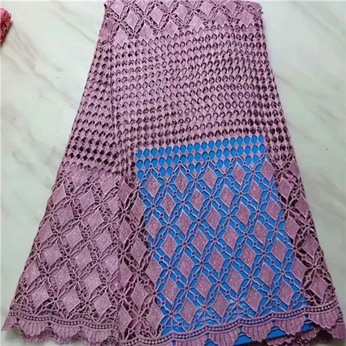 Latest African Lace Fabric High Quality African Tulle Lace Fabric Luxury Design French Lace Fabric With Beaded For Party PL - Цвет: same as picture6