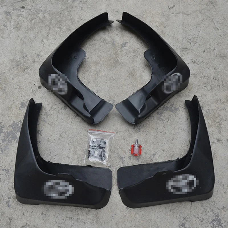 

Free Shipping High Quality ABS Plastics Automobile Fender Mudguards Mud Flaps For 2006-2013 Toyota Camry