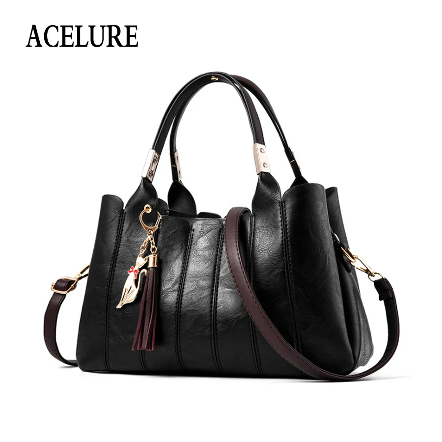 

ACELURE bags for women 2018 Striped shoulder bag luxury handbags women bags designer crossbody bags for women bolsa feminina