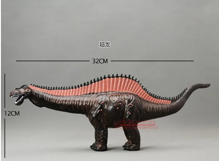 Dinosaur toy model ultralarge andmeticulous