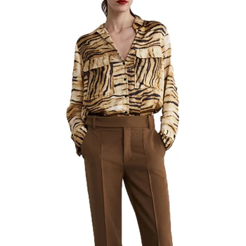 

Winter 2018 casual loose womens clothing long sleeve womens tops and blouses asymmetrical shirts women