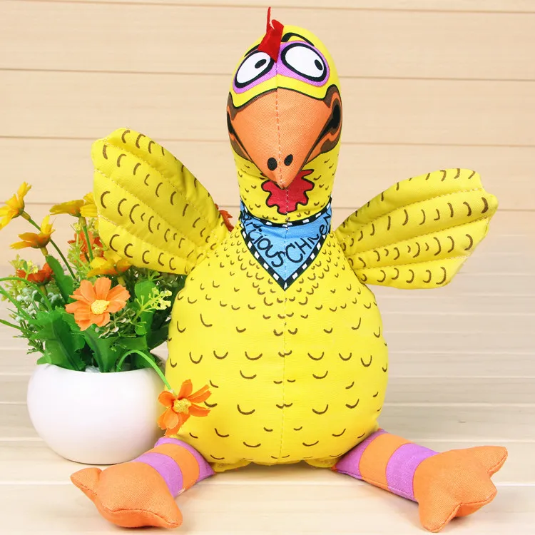 Игрушка для домашних животных rhubarb chicken bite-resistant износостойкая canvas музыкальная игрушка