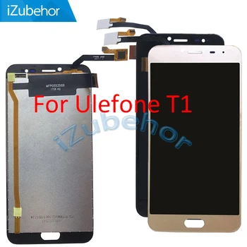 

5.5 inch IPS display screen For Ulefone T1 LCD+touch screen digitizer Assembly black/gold 1080X1920 pixels free shipping