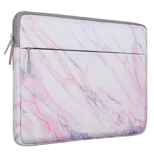 MOSISO ноутбук 11 13,3 14 15,6 дюймов рукав чехол сумка для Macbook Pro Air 13 15 A2159 ноутбуки Dell acer hp аксессуары - Цвет: Pink Marble