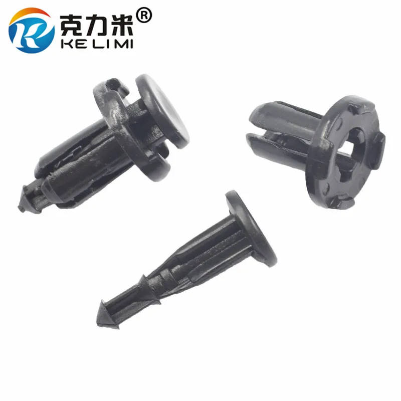 

KE LI MI For Honda Toyota Auto Bumper Fender Fastener Clip 9mm Retainer Clamp Push