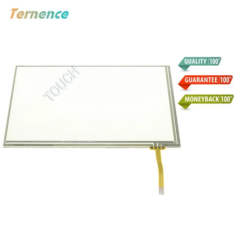 

Skylarpu 7 Inch 4 Wire Resistive Touch Screen Panel Digitizer 165x104mm For 7" 800x480 LCD Screen touch panel Free shipping