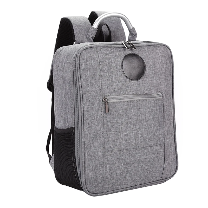 Прочный Рюкзак Сумки из натуральной кожи Портативный масштабных дорожных чемоданов, ударопрочная сумка для хранения Коробка для