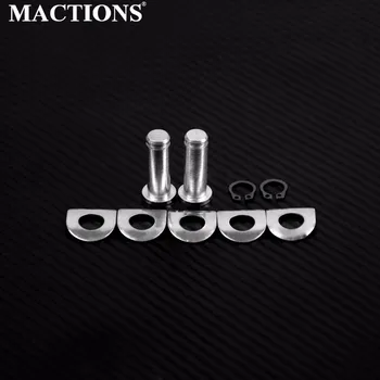 

9 Pcs/Set Chrome Foot Pegs Mount Kit Pins For Harley Sportster 883 1200 48 72 Heritage Softail Fatboy V Rod Night Rod FLHX FlSTC