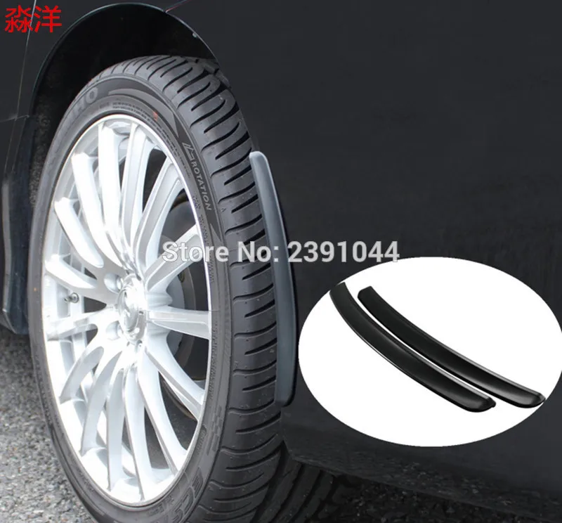 

Free shipping top racing Off-road fender fender generic soft punch paste exterior soft Wheel eyebrow fender mud guard 4pcs/2set