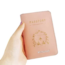 Дизайн путешествия утилита простой Паспорт ID карты Обложка держатель Чехол протектор кожи подарки из ПВХ 9R2P