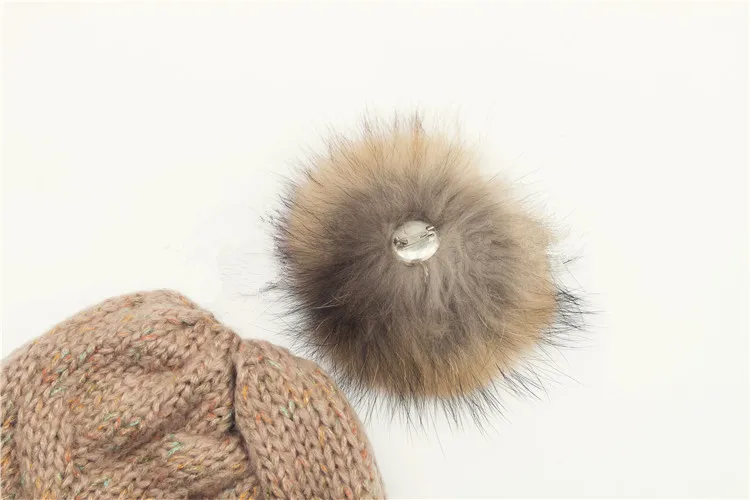2018 New Winter Double-layer Hats Women Beanie Hat Fashion Thickening Knitted Wool Hand Made Twist Hats for Girls Pom Caps HC08 (11)