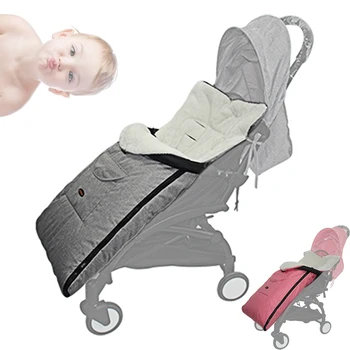 

Universal Baby Stroller Accessories Waterproof Sleepsacks Sleeping Bag Warm Footmuff Socks For Babyzen YOYO 2 YOYA Pushchair