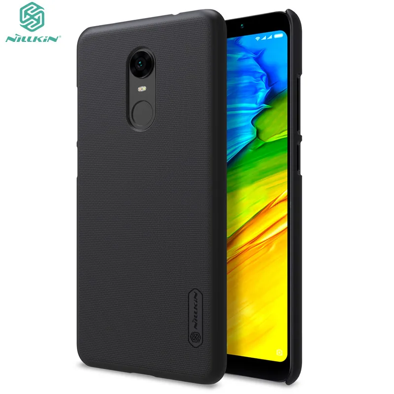 

NILLKIN Frosted Shield Case for Xiaomi Redmi Note 5 Int'l Hard PC Plastic Matte Back Cover For Redmi Note 5 Int'l + Screen Film
