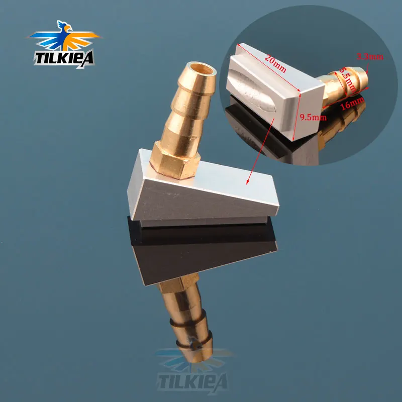 

RC Boat Stern Water Suction Device With M6 Nozzle Metal Water Intake for RC Cat Boat O yacht Model Good Quality