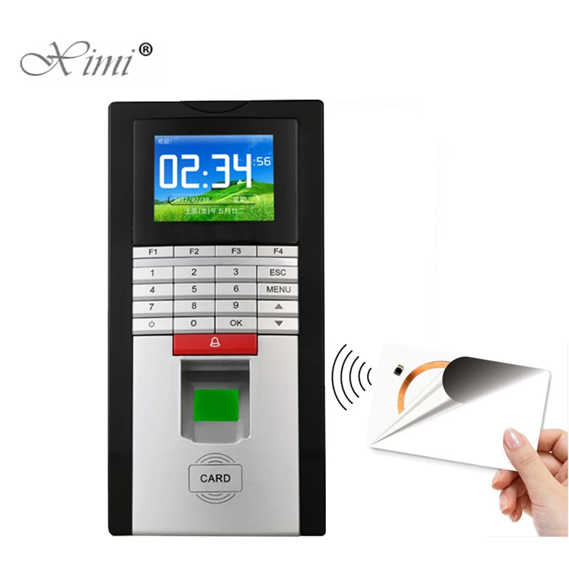 Biometric Fingerprint Time Attendance And Access Control Reader F20