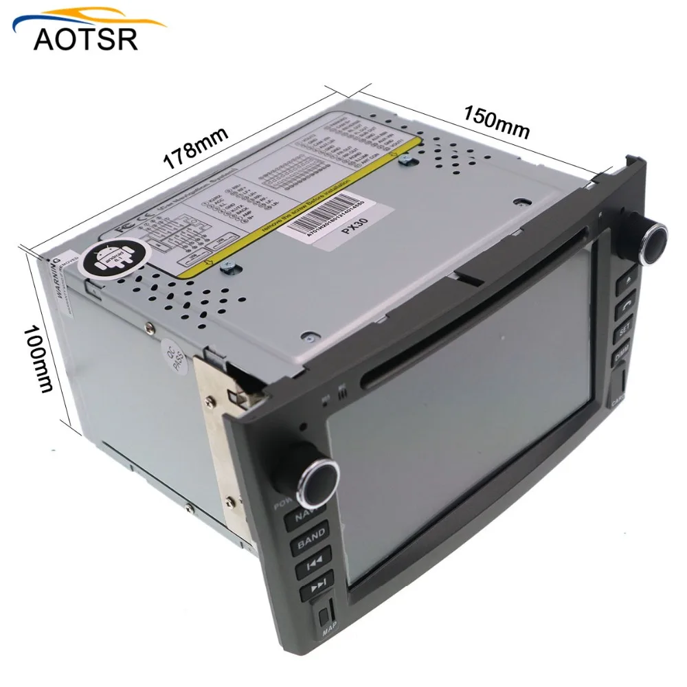 IPS Android 8 0 Восьмиядерный автомобильный DVD плеер GPS навигатор для Peugeot 308 2007 2013 408 308SW