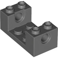 

Elements Brick Parts Hinge Brick 2x4x1 1/3 with Holes and 2x2 Cutout Classic Piece Building Block Toy Accessory Bricklink 26447