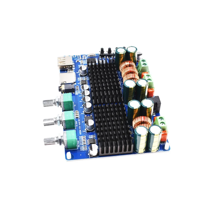 TPA3116 2x50 Вт + 100 2 1 канальный Bluetooth цифровой Сабвуфер Усилитель мощности
