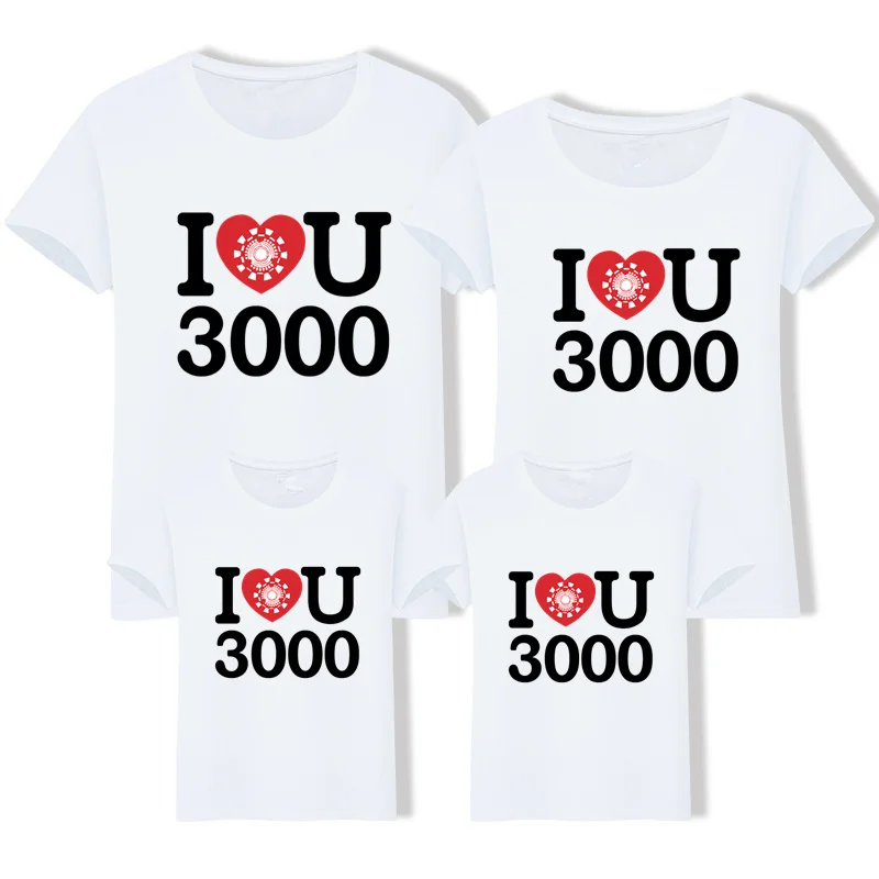 

Father's Day Gift Harajuku White Tshirt Parent-child Clothing Casual Lovely Short Sleeve Women Man Kids T shirt,HKP3093