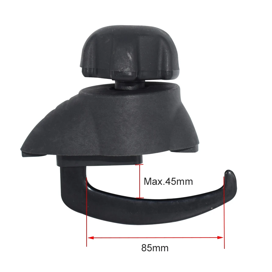 Universal Car Roof Box Luggage Bag Mounting Clip Lock Holder Roof Rack Quick Mount Mighty Clips