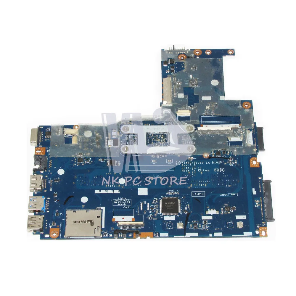NOKOTION ZIWB0/B1E0 LA-B102P основная плата для lenovo B40 B40-30 Материнская плата ноутбука 14 дюймов N3520 процессор DDR3
