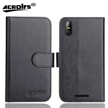 

teXet TM-5083 Pay 5 3G Case 5" 6 Colors Flip Soft Leather Crazy Horse Phone Cover Stand Funstion Cases Credit Card Wallet