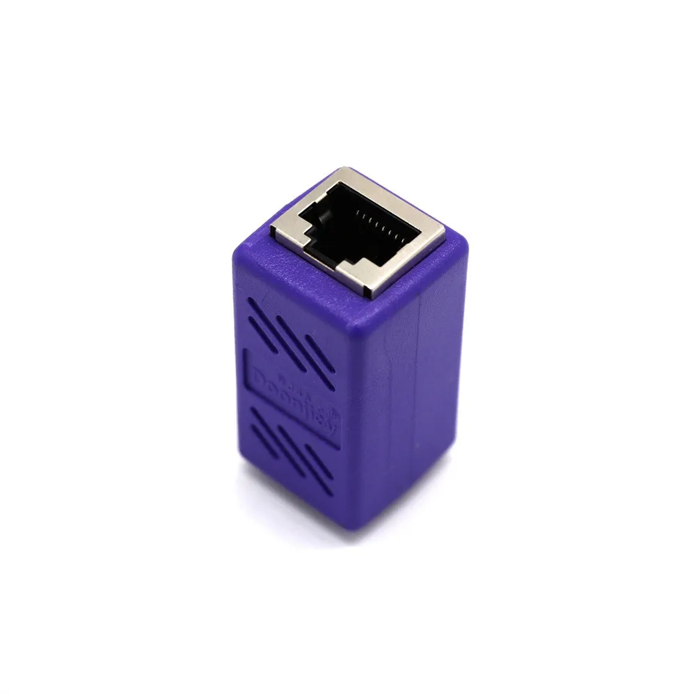 RJ45 адаптер «Мама-мама» сеть Ethernet LAN разъем адаптер муфта удлинитель для Sockt сети#3