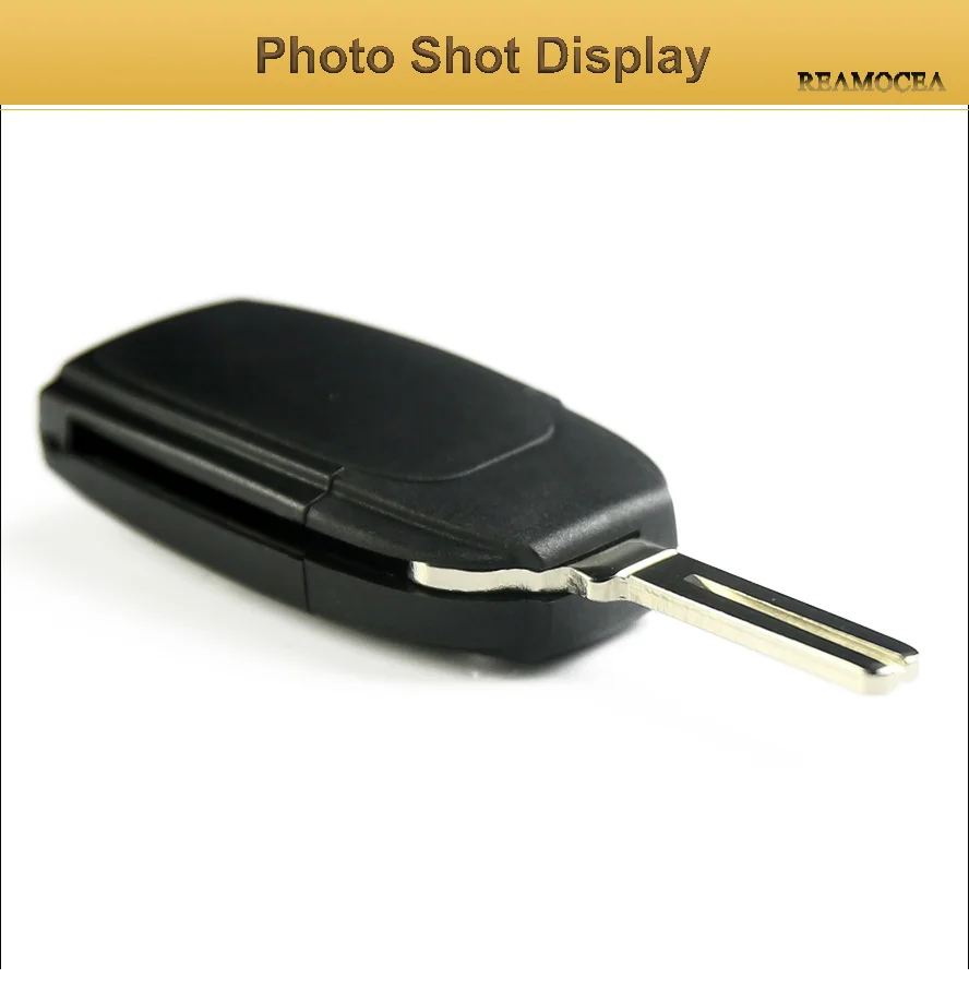 Reamocea 5 Button Flip Key Shell Folding Remote Case Fob for Volvo S60 S80 V70 XC70 XC90 2003 2004 2005 2006 Car Accessories (8)