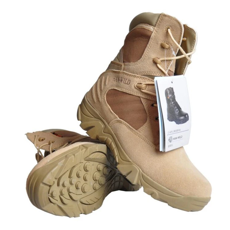 

Men Military Tactical Boots Winter Leather Ankle Special Force Desert Combat Boots Safety Work Shoes Army Boots Men Snow Boots