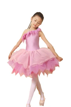 

Kids Kids Dresses For Girls The New Children's Spring And Summer Female Oblique Length Ballet Dress Clothes Stage Shows