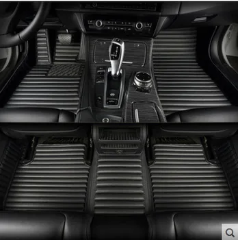 

High quality! Custom special car floor mats for Toyota Hilux 2019-2015 waterproof durable carpets for Hilux 2017,Free shipping