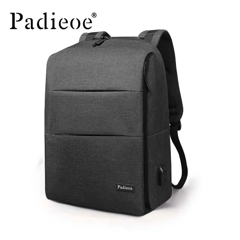 Padieoe для мужчин Рюкзак bookbag S брезентовый мешок роскошные колледж back pack Мода Водонепроницаемый туристический багажный сумка для ноутбука